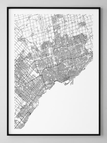 Toronto Map Poster